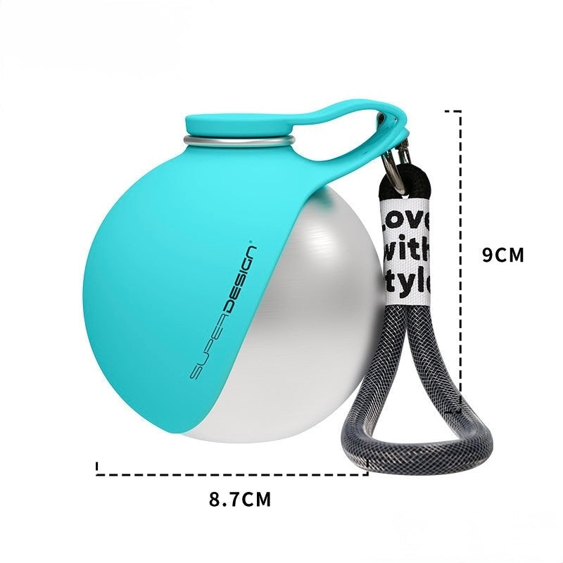 Portable Outdoor Pet Stainless Steel Water Bottle